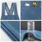 🔥Letzter Tag – 50% Rabatt🔥Langlebige Denim-Schürze mit praktischer Tasche – Perfekt für Küche, Garten & Grill