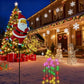 🎁🎁Weihnachts-Sonderverkauf – 50 % Rabatt💝Solare Santa-Gießkanne-Laterne🎄
