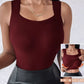🔥NEUJAHRSANGEBOT £11.99!!⚡60.000+ VERKAUFT!💐Damen-Thermotops mit Rundhalsausschnitt und integriertem BH