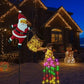 🎁🎁Weihnachts-Sonderverkauf – 50 % Rabatt💝Solare Santa-Gießkanne-Laterne🎄