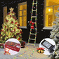 🏆 Weihnachts-Sonderangebot – 49% Rabatt! 🎁✨LED-Weihnachtsleiter mit Santa Claus