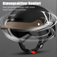 🛡️Atmungsaktiver, leichter und stoßfester Motorradhelm