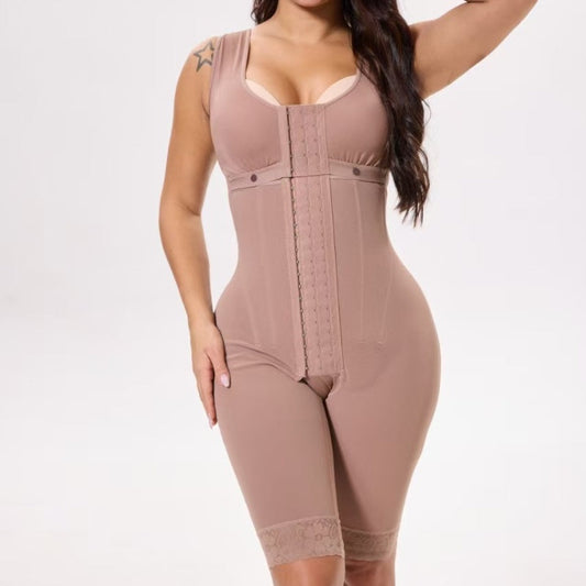 Bauchweg-Formformer mit Knopfleiste