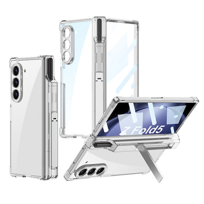 Transparent Kickstand Case for Samsung Galaxy Z Fold