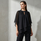 🎁2026 Neuheiten 50 % RABATT👗Elegante completo di pantaloni asimmetrici in due pezzi