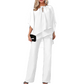 🎁2026 Neuheiten 50 % RABATT👗Elegante completo di pantaloni asimmetrici in due pezzi