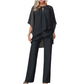 🎁2026 Neuheiten 50 % RABATT👗Elegante completo di pantaloni asimmetrici in due pezzi