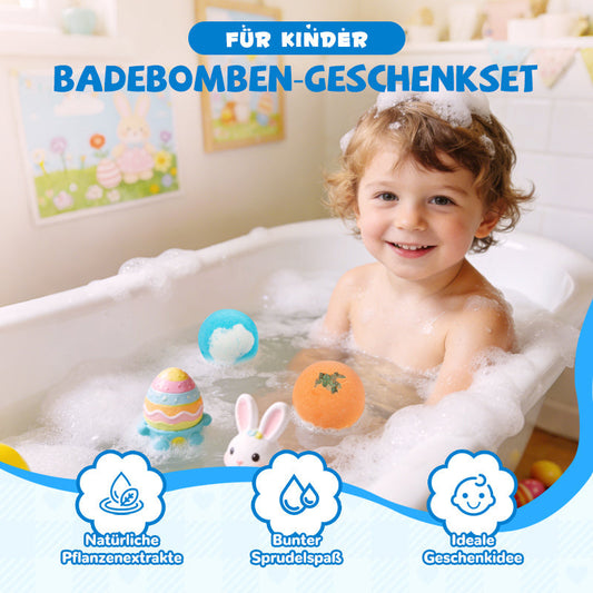 🐣🐣Oster-Angebot 50% Rabatt🐰🎁Magische Badebomben für Kinder mit Überraschung im Inneren ✨🛁