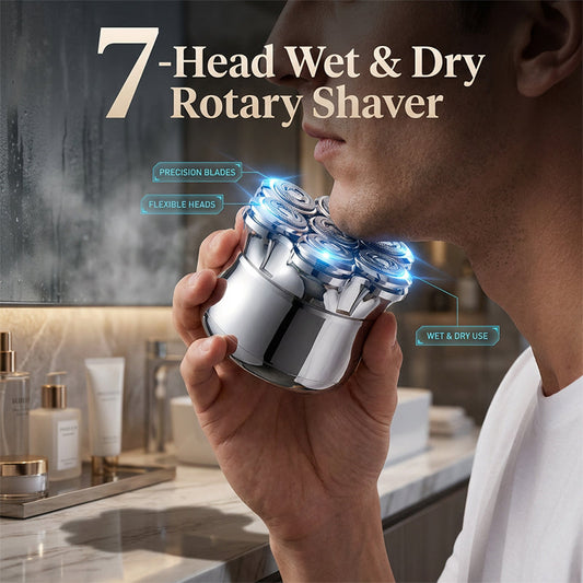 🔥Zeitlich begrenztes Angebot: 50 % Rabatt 🔥Wasserdichter Nass- und Trockenrasierer mit Rotationsfunktion