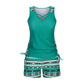 🏖️ Sommer-Sale 60% Rabatt 🏝️🩱Zweiteiliger Tankini– hochtailliert mit Bandeau-Top – perfekt für den Strand👙
