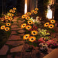 🔥Solange der Vorrat reicht 40 % Rabatt!🎉Wasserdichte Solar-Gartenleuchte in Sonnenblumenform