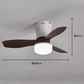 🔥50% RabattFaltbarer🌞Deckenventilator mit LED-Licht und Fernbedienung