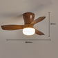 🔥50% RabattFaltbarer🌞Deckenventilator mit LED-Licht und Fernbedienung