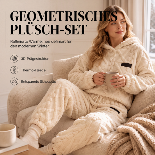 🔥🧥 Bestseller – Kuscheliger Look für kühle Tage – Damen 2-teiliges Set mit Strukturmuster